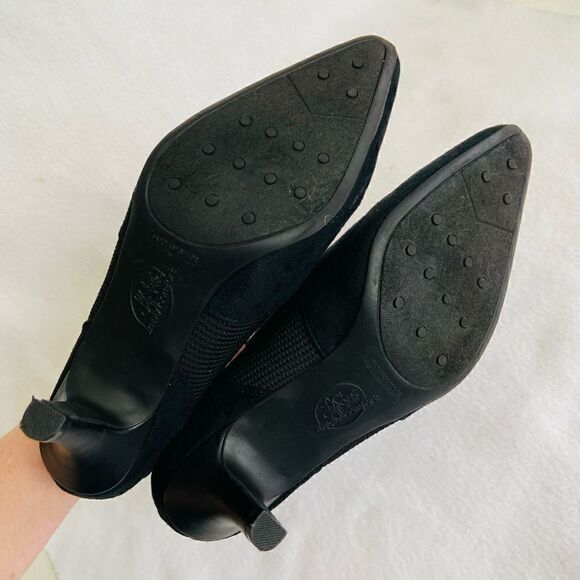 Life Stride Simply Comfort Black Heel Ankle Boot 9.5 - Picture 9 of 12